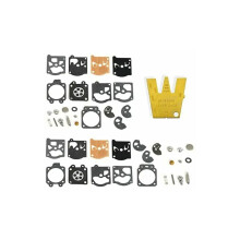 Kit de diafragma de carburador de reposição com engenharia de precisão, adequado para marcas de motosserras e outros equipamentos de 2 tempos,