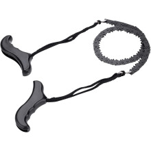 Wire Saw, Emergency Survival Tool With Soft Nylon Handles For Bidirectional Motion, Perfect Outdoor Survival Gear For Hiking, Camping And More (Approx