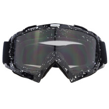 Motocross Riding Goggles with UV400 Protection, Windproof Dustproof Motorcycle Goggles for Men Women Youth, Flexible Frame Anti Fog OTG Design with Ve