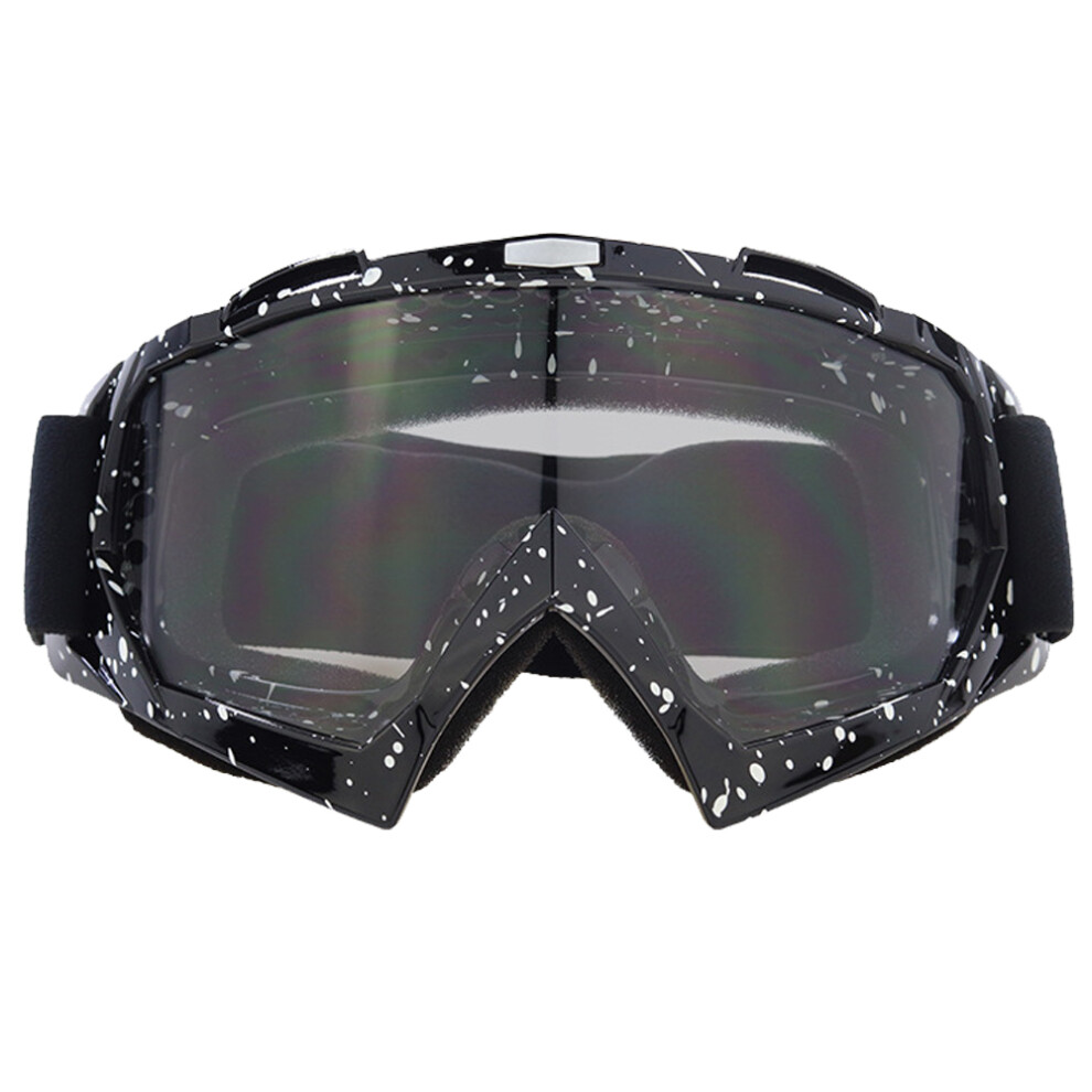 Motocross Riding Goggles With Uv400 Protection, Windproof Dustproof Motorcycle Goggles For Men Women Youth, Flexible Frame Anti Fog Otg Design With Ve 9301476976556