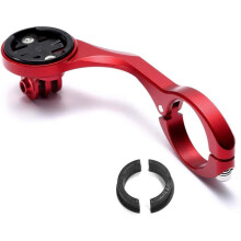 Uitsteekbare fietshouder voor Garmin Edge, verlengde houder compatibel met Garmin Edge 20 25 200 500 510 520 800 810 820 1000 1030 en GoPro-camera's,