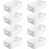 Bathroom Organizers, Stackable Bins With Rounded Handle Design, Quality Plastic Material Storage Baskets For Easy Transport, Versatile Storage In 1