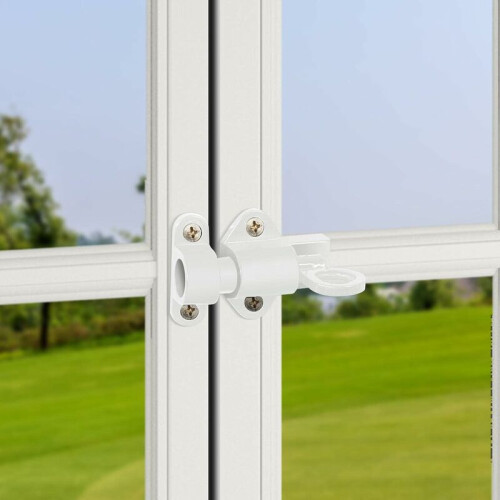 Decorative Style Window Gate Latch, Security-Grade Automatic Lock From Aluminum Alloy 2