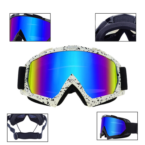 Γυαλιά Ιππασίας Motocross με Προστασία UV400, Αντιανεμικά, Ανθεκτικά στη Σκόνη, Γυαλιά 2