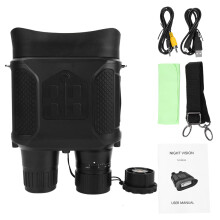 Jumelles de vision nocturne infrarouge numériques avec écran LCD TFT, étanches et durables, idéales pour les passionnés de nature, les chasseurs