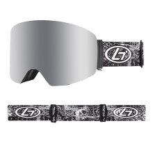Ski Goggles for Men Women Teens, OTG Design Snowboard Goggles with 100% UV Protection Anti Fog Lens, Wide Vision Cylindrical Large Screen TPU Frame fo