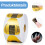 Gold Polygel Nail Forms, Rich Quantity For All Your Projects, Folded Package With Laminated Surface For Moisture-Proof And Dust-Proof Storage, Easy 5