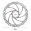 Disc Brake Rotor For All Biking Styles, Solid Stainless Steel Construction With Quick Ventilation Slots 2