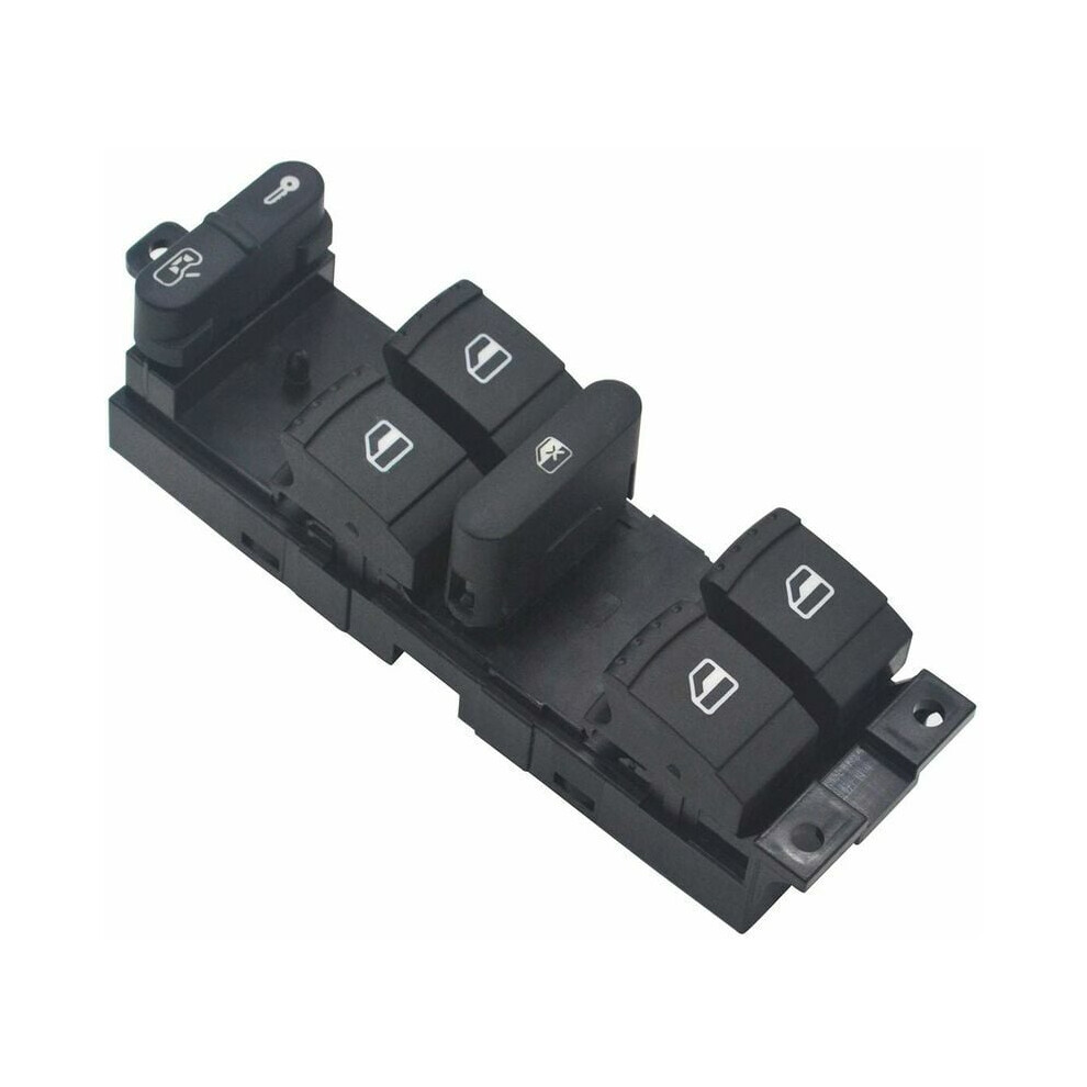 Electric Power Master Window Control, Mirror Control Switch For Vw Golf Jetta Bora, Passat B5/B5.5, Seat Leon Toledo, Front Driver's Side, Certified 9448196382929