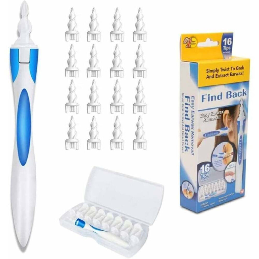 Reusable Earwax Removal Kit For Salon Quality Precision, Portable Ear Cleaner With Safety Material Non-Toxic And Harmless, Ensuring Hygiene And