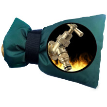 Outdoor Tap Cover for The Winter,Outside Dark Green TapCover Jacket Will Protect Your OutsideTap,Insulated Protector Taps Frost Protector Cover,Water