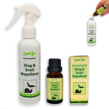 Makes 40+ Bottles of Slug & Snail Repellent Spray. Tried & Tested Concentrated Blend. Ultra-Effective, 100% Natural & Safe Deterrent. Made from Essen