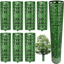 LZMDISU Tree Trunk Protector Guard - 7 Pack Heavy Duty Expandable Tree Protectors from Trimmers, Mowers, Animals, Easy to Use, Perfect for Saplings a
