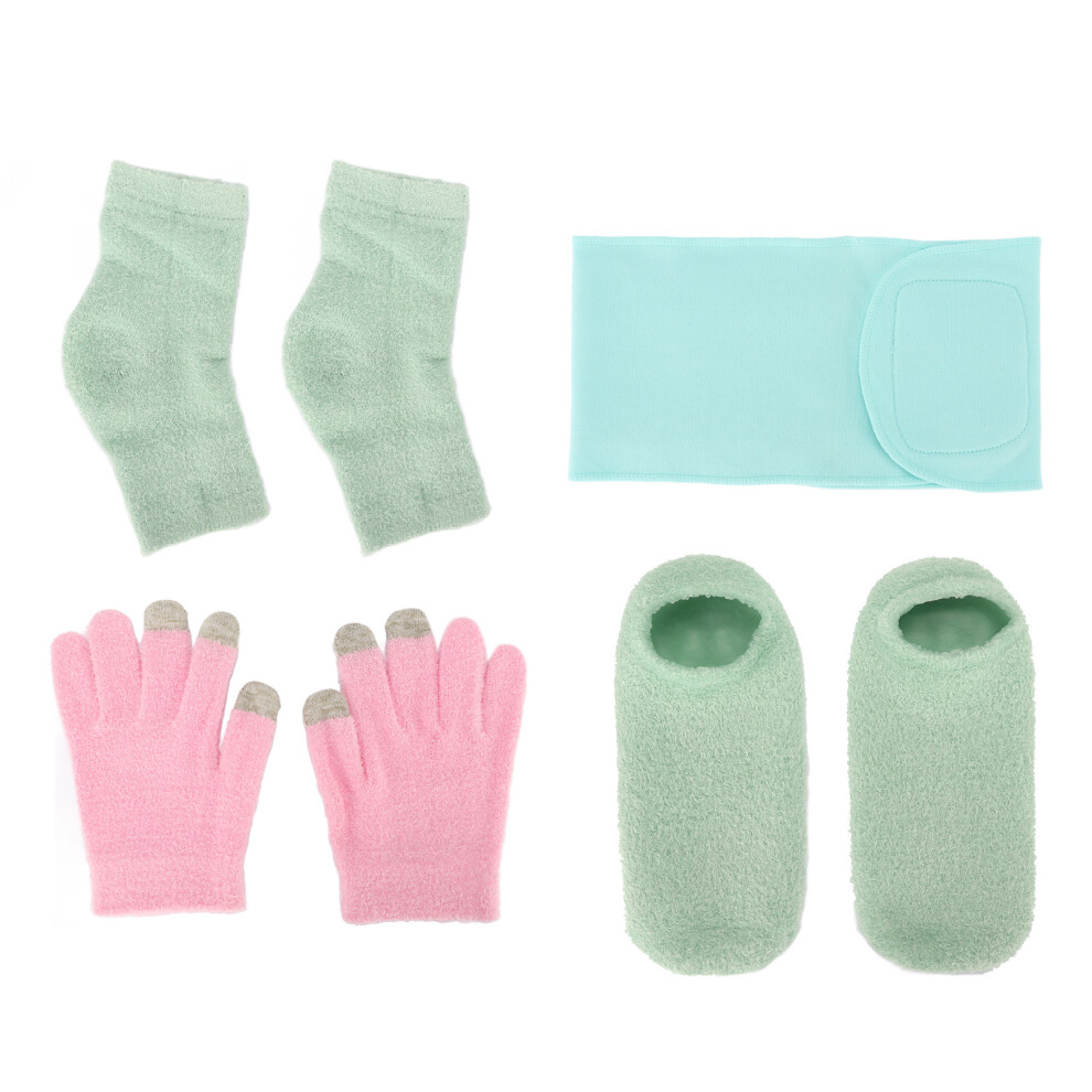 Moisturizing Gloves, Nighttime Intensive Care for Dry Skin, Eczema Soothing, Touchscreen Compatible, Soften Cuticles, 1 Pair Moderate Pink