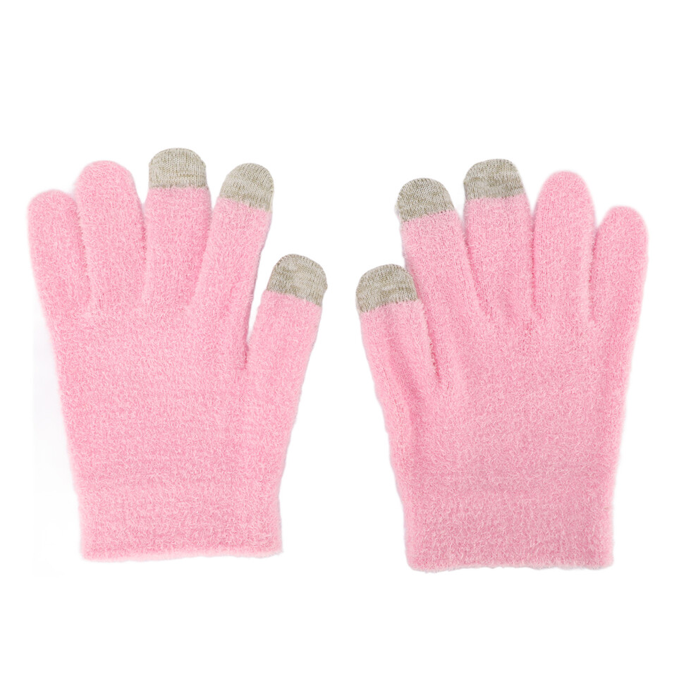 Moisturizing Gloves, Body Scrub Exfoliating Gloves for Smooth Skin, Gel Infused with Vitamin E and Olive Oil, Hydrate Skin for Face and Body (1 Pair)