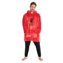 Liverpool FC Oversized Hoodie Blanket For Men Official Football Gifts Red