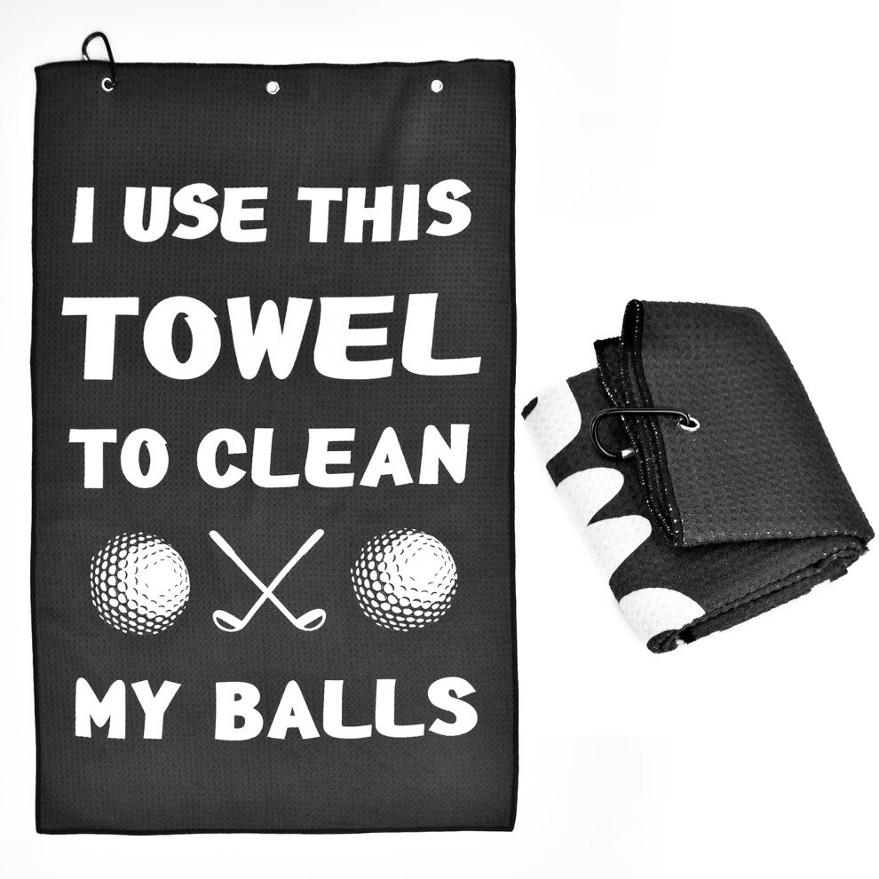 Photos - Golf AENEE Christmas  Gift for Men Dad Funny Stocking Filler Accessories Towel for Cleaning Balls Secret Santa Present
