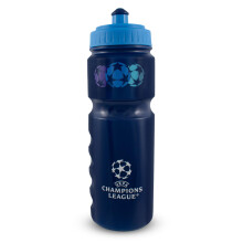 Hy-Pro Officially Licensed UEFA Champions League Water Bottle - 750ml. 0.75L, Reusable, Retractable Nozzle, Lightweight, Sports bottle, BPA Free