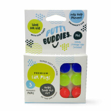 Putty Buddies Super Soft Comfortable Original Swimming Earplugs for Kids (Block Water) 3-Pair Red/Blue/Yellow