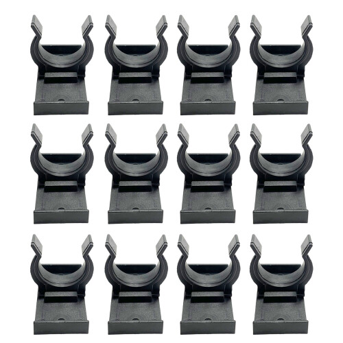 12Pieces Cabinet Foot Clip Accessory for Kitchen Baseboards
