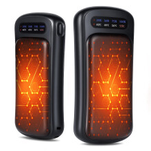 XHDA Dual Sided Hand Warmers Rechargeable 2 Pack x 5000mAh, Magnetic Electric Reusable Handwarmers 4 Levels Heating Up to 6 hrs, Portable Pocket Warm