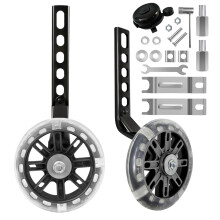 TenFans Bike Training Wheels Adjustable Stabilizer Compatible with 12 14 16