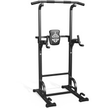 Sportsroyals Power Tower Dip Station Pull Up Bar for Home Gym Strength Training Workout Equipment 450LBS