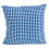 Simple Plaid Polyester Pillow Cover 45x45cm Pillows for-Blue 1