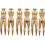 Longridge Golf Strip Teez 6PK 5