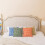 Simple Plaid Polyester Pillow Cover 45x45cm Pillows for-Green 6