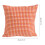 Simple Plaid Polyester Pillow Cover 45x45cm Pillows for-Yellow 4