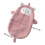 Cute Hand Towel Double Layer Super Absorbent Hanging Cloth-Pink 4