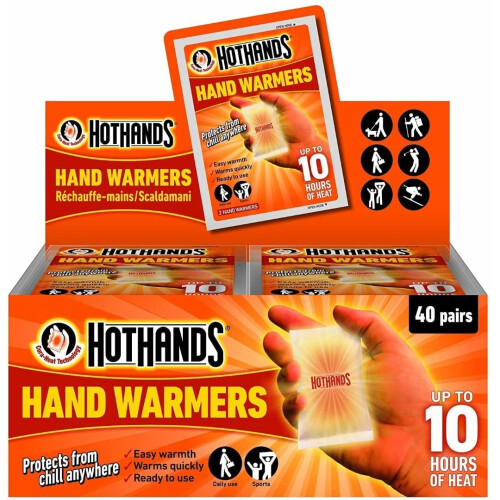 Hot Hands Hand Warmers (25 x Pairs) 1