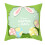 Bunny sierkussenhoezen 18x18 in paaskussensloop Happy Easter-1 1