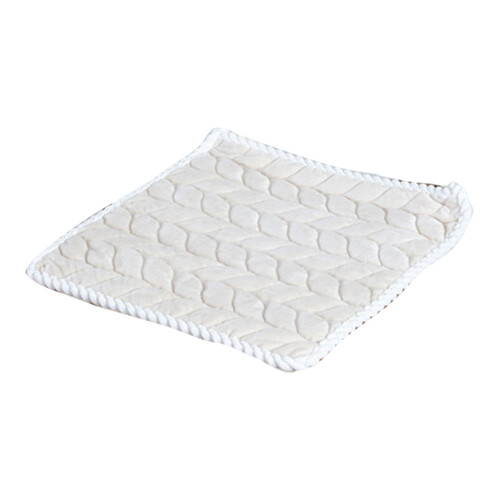 Square Chair for Seat Cushion Plush Buttock-45x45cm off white