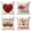 Housse de coussin en lin pour la saint-valentin, housse de-1 4