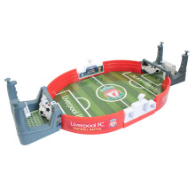 Hy-Pro Officially Licensed Liverpool F.C. Mini Tabletop Football Game,2 Balls, Portable, Interactive, Desktop Game, Mini Football Table, Perfect Foot