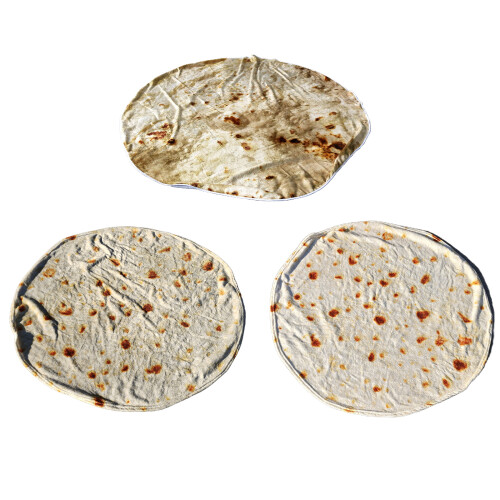 Tortilla Cover Blanket Round-120cm in diameter Style Three 1
