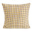 Simple Plaid Polyester Pillow Cover 45x45cm Pillows for-Yellow 1