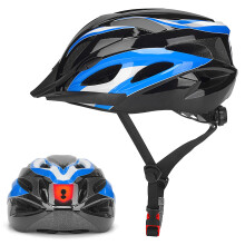 Bike Helmet Men Women Cycle Helmet with Light for Unisex Adult Bicycle Helmet Breathable Mountain Cycling Helmet Adjustable Road Helmet 58-62cm