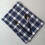 Mediterranean Plaid Striped Cotton Dinner-Blue stripes on whit 7