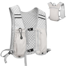 Alaoo Running Vest, Lightweight Hydration Backpack,Breathable Reflective Running Backpacks for Women & Men Outdoor Sports, Marathon, Trail Race, Cycl
