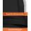 Fabric Swimming Cap – Comfortable, Durable & High Elastic (Black) 3