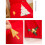 Housse de chaise de salle à manger extensible de noël, motif-5 4