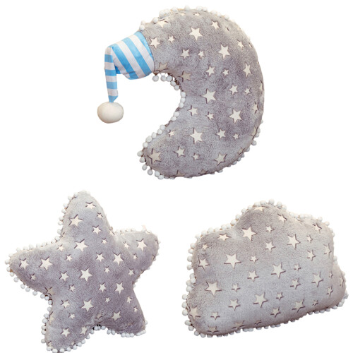 Oreiller créatif en peluche douce avec étoiles-2 60cm 1