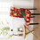Housse de chaise de salle à manger extensible de noël, motif-5 5