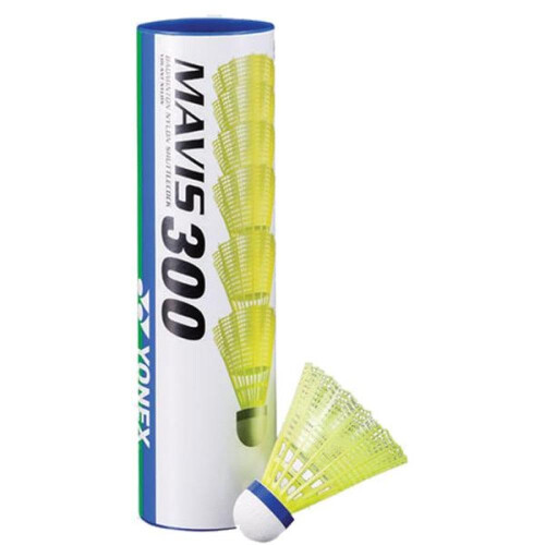 Yonex Yonex Mavis 300 Yellow Shuttlecocks 78 Medium 6 pieces