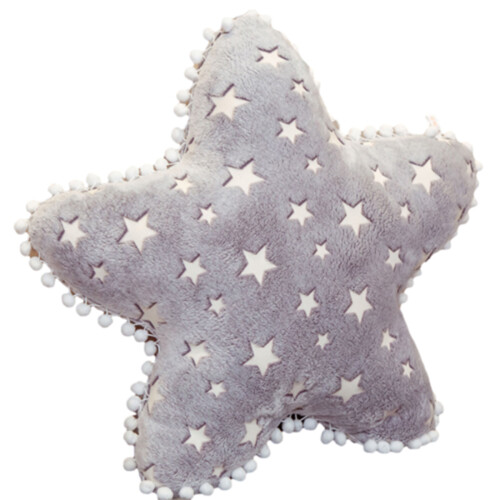 Oreiller créatif en peluche douce avec étoiles-1 60cm