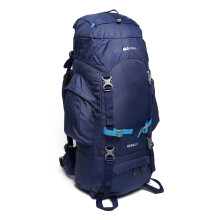 Eurohike Nepal 65 Litre Rucksack with Ventilated Back Panel & Padded Harness, 65L Backpack, Bag for Men & Women, Adjustable, Lightweight, Camping, Hi