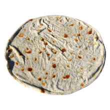 Couverture de Tortilla ronde en-150 cm de diamètre Style un